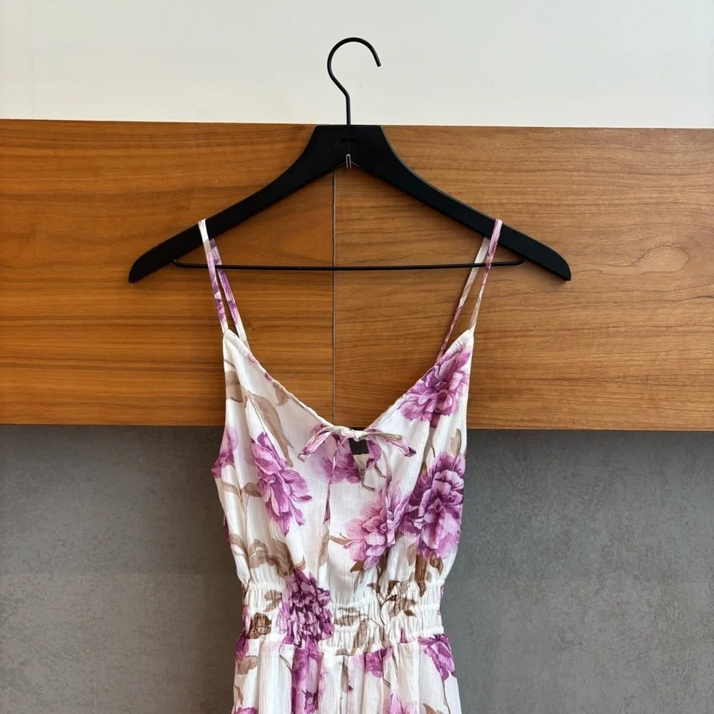 NWOT Abercrombie & Fitch Maxi Floral Dress, Size XS